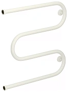 Водяной полотенцесушитель Сунержа М-образный+ 600х600 Н. Г. 1 матовый белый