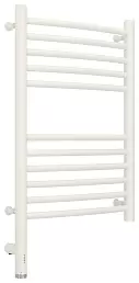 Полотенцесушитель электрический Сунержа Богема 3.0 выгнутая 600х400  МЭМ левый Матовый белый