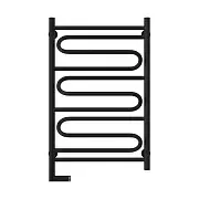 Электрический полотенцесушитель Сунержа ЭЛЕГИЯ 2.0 800х500 / МЭМ левый / матовый черный