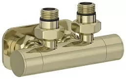 Вентиль 2х1/2" Сунержа угловой скрытый-скрытый EU50 (Шампань)