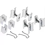 Комплект крепления Zehnder Set CVD 4xBH+CVD1, белый RAL 9016, 4 шт.