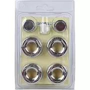 Монтажный комплект для радиатора Global KIT 3/4" хром