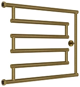 Водяной полотенцесушитель Сунержа High-Tech model L 500х650 состаренная бронза