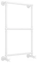 Водяной полотенцесушитель Сунержа Ренессанс 1304 860х500 матовый белый