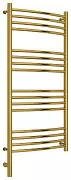 Полотенцесушитель электрический Сунержа Богема 3.0 выгнутая 1000х500  МЭМ левый Золото