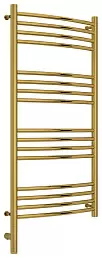 Полотенцесушитель электрический Сунержа Богема 3.0 выгнутая 1000х500  МЭМ левый Золото
