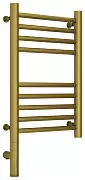 Полотенцесушитель электрический Сунержа Богема 3.0 прямая 500х300  МЭМ левый Состаренная латунь