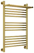 Водяной полотенцесушитель Сунержа Богема с полкой + 800х500 золото