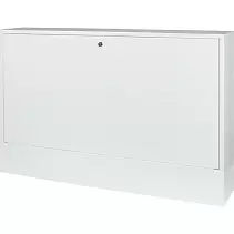 Шкаф STOUT распределительный наружный 13-16 выходов (ШРНУ-5) 651х180х1100 с внутренней дверцей