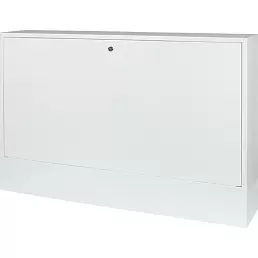 Шкаф STOUT распределительный наружный 13-16 выходов (ШРНУ-5) 651х180х1100 с внутренней дверцей