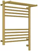 Полотенцесушитель электрический Сунержа Богема с полкой 3.0 600х500 / МЭМ правый Матовое золото