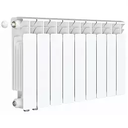 Радиатор биметалл Rifar Base Ventil 350 / 9 секций, нижнее левое подключение