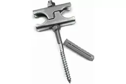 Держатель для трубчатых радиаторов Arbonia, L=130 мм, лакированная сталь Klarlack