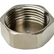 Stout заглушка ВР никелированная 1/8"