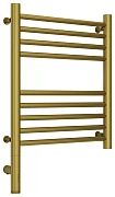 Полотенцесушитель электрический Сунержа Богема 3.0 прямая 500х400  МЭМ левый Состаренная латунь