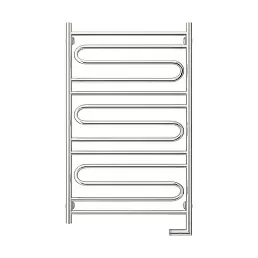 Электрический полотенцесушитель Сунержа ЭЛЕГИЯ 2.0 1000х600 / МЭМ правый / без покрытия