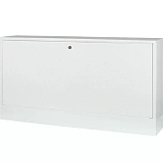 Шкаф STOUT распределительный наружный 19-20 выходов (ШРНУ-7) 651х180х1300 с внутренней дверцей