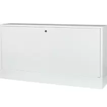 Шкаф STOUT распределительный наружный 19-20 выходов (ШРНУ-7) 651х180х1300 с внутренней дверцей