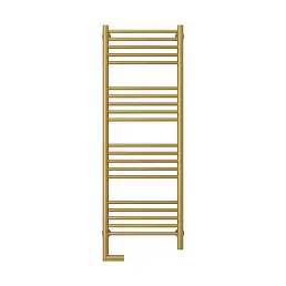 Электрический полотенцесушитель Сунержа БОГЕМА 2.0 прямая 1200х400 / МЭМ левый / матовое золото