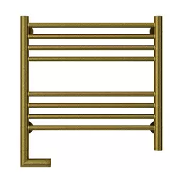 Электрический полотенцесушитель Сунержа БОГЕМА 2.0 прямая 500х500 / МЭМ левый / состаренная бронза
