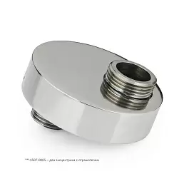 Эксцентрик Сунержа TUBE нар.р. G 1/2" / нар.р. G 3/4" смещение 32 мм / 2 шт / (Шампань)