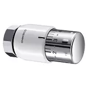 Термоголовка Oventrop UNI SH M30x1,5 белая с хромом арт.1012065