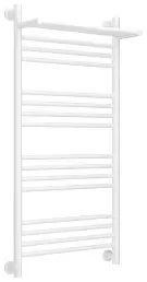 Водяной полотенцесушитель Сунержа Богема с полкой + 1000х500 матовый белый