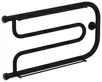 Водяной полотенцесушитель Сунержа Гусли 2П 320х650 Н. Г. 1 матовый черный