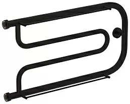 Водяной полотенцесушитель Сунержа Гусли+ 2П 320х650 Н. Г. 1 матовый черный