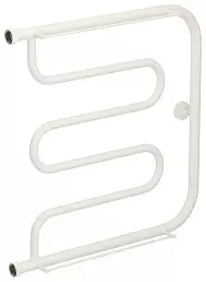 Водяной полотенцесушитель Сунержа Лира+ 2П 600х600 Н. Г. 1 матовый белый