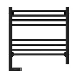 Электрический полотенцесушитель Сунержа БОГЕМА 2.0 прямая 500х500 / МЭМ левый / матовый черный