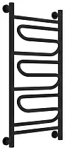 Водяной полотенцесушитель Сунержа Элегия+ 800х400 матовый черный