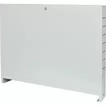 Шкаф STOUT распределительный наружный 11-12 выходов (ШРН-4) 651х120х854 с накладной дверцей