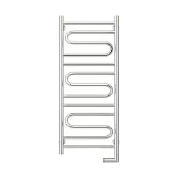 Электрический полотенцесушитель Сунержа ЭЛЕГИЯ 2.0 1000х400 / МЭМ правый / без покрытия