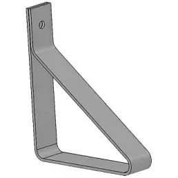 Кронштейн для крепления в желобе ТС.02-50 Ц