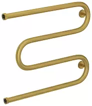 Водяной полотенцесушитель Сунержа М-образный+ 500х650 Н. Г. 1 матовое золото