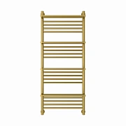 Водяной полотенцесушитель Сунержа Богема 4 полки + 1200х500 матовое золото