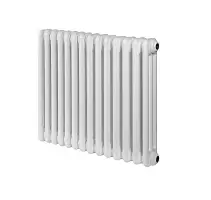 Стальной трубчатый радиатор IRSAP TESI 30565 14 секций Белый боковое подключение 3/4"