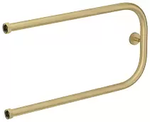 Водяной полотенцесушитель Сунержа П-образный+ 320х650 Н. Г. 1 матовая шампань