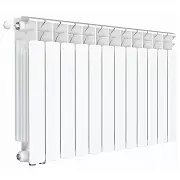 Радиатор биметалл Rifar Base Ventil 500 / 12 секций, нижнее левое подключение