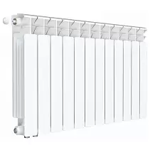 Радиатор биметалл Rifar Base Ventil 500 / 12 секций, нижнее левое подключение