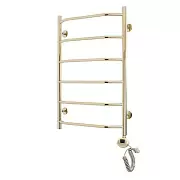 Электрический полотенцесушитель Domoterm Лаура П6 500x800 ER золото