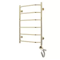 Электрический полотенцесушитель Domoterm Лаура П6 500x800 ER золото