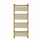 Водяной полотенцесушитель Сунержа Богема 4 полки + 1200х500 состаренная латунь