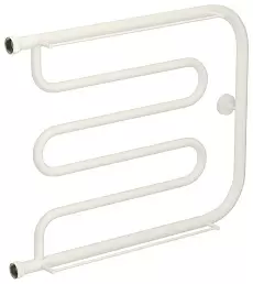 Водяной полотенцесушитель Сунержа Лира+ 2П 500х650 Н. Г. 1 матовый белый
