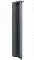Стальной трубчатый радиатор Arbonia 3180/04 секций с нижней подводкой N69 1/2 антрацит RAL 7016