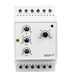 Терморегулятор DEVIreg D-316 (-10°C +50°C) 16А с датчиком температуры