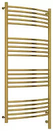 Полотенцесушитель электрический Сунержа Богема 3.0 выгнутая 1200х600  МЭМ правый Золото