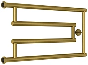 Водяной полотенцесушитель Сунержа High-Tech model G+ 320х650 состаренная латунь