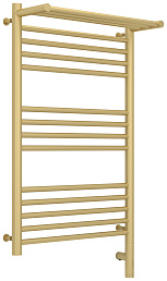 Полотенцесушитель электрический Сунержа Богема с полкой 3.0 800х500 / МЭМ правый Матовая шампань